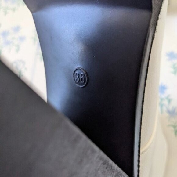 Lamoda Pure Freestyle Platform Ankle Boots 36 5 White Punk Goth Heels Lug Sole - Picture 8 of 10